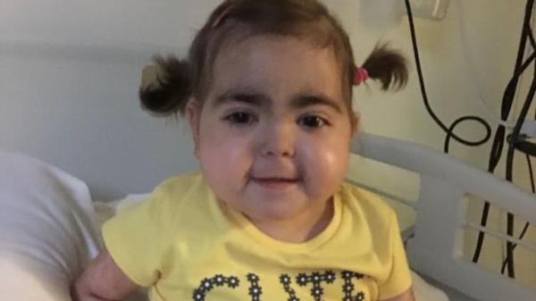Sofia in hospital